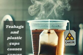 Teabags and plastic cups causes cancer